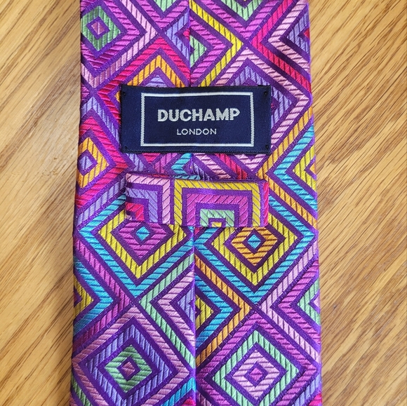 2 Duchamp ties - 100% silk, handmade in England. - Picture 7 of 11